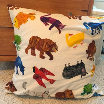 Original floor pillow made for clients