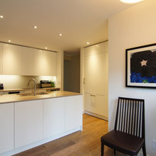 white cabinets