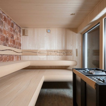 Project Sauna + Shower + Ice Machine
