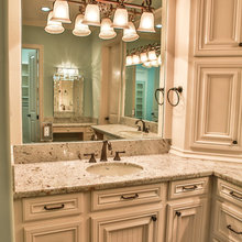 bathroom counters