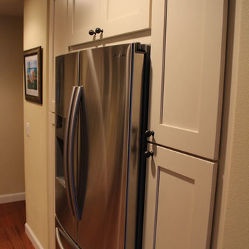 Pantry Surrounding Refrigerator