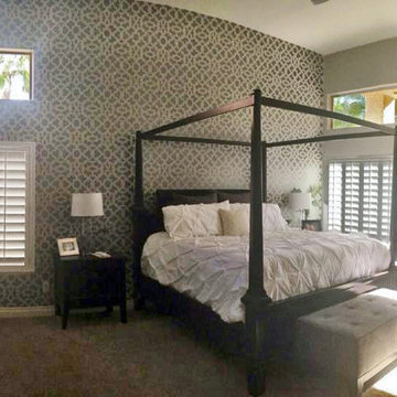 Zamira Stenciled Bedroom