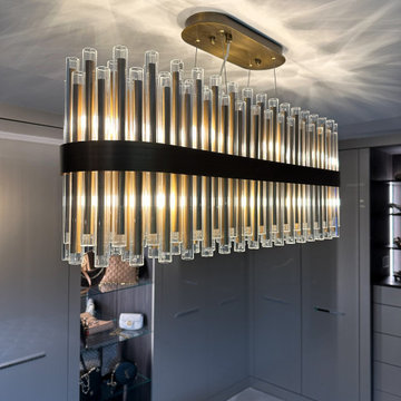 Bespoke Luxurious Dressing Room In Warm Tones