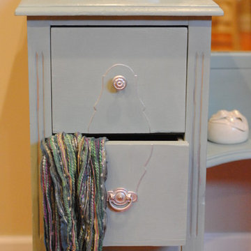 Vintage Dressing Table and Mirror