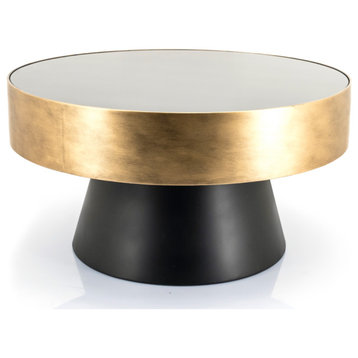 Contemporary Round Coffee Table | By-Boo Bunga, Large