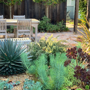 Modern Outdoor Living Room w/ Hidden Storage