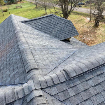 CertainTeed Landmark shingles installed in Pewter