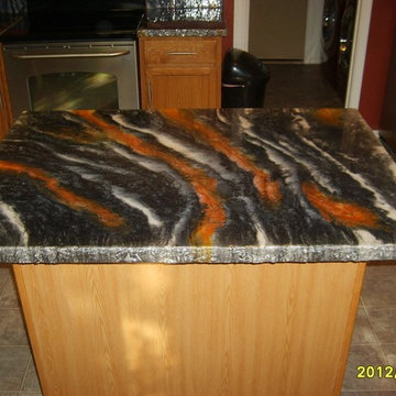 concrete counters and such