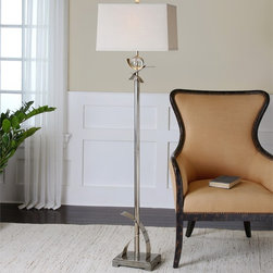 Cortlandt Floor Lamp | Uttermost - Floor Lamps