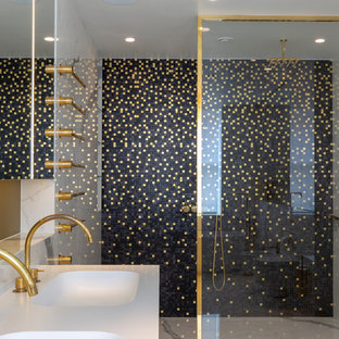 Black And Gold Bathroom Ideas Houzz