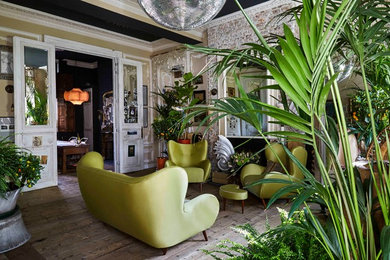 Photo of an eclectic living room in London.