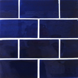 3"x6" Subway Tile in Cobalt - Tile