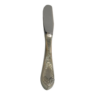 Betsy Patterson Engraved by Stieff Sterling Silver Butter Spreader FH 6" 