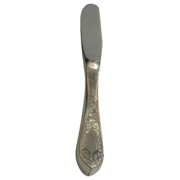 Kirk Stieff Sterling Silver Betsy Patterson Engraved Butter Spreader, HH
