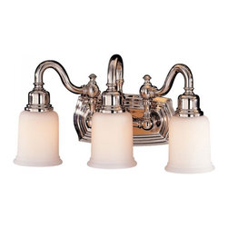 Classy 3 Light Bathroom Lighting by Feiss Canterbury - Lighting