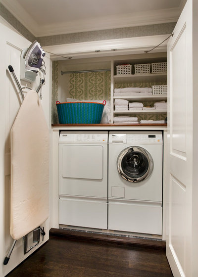 Traditional Laundry Room by Adams + Beasley Associates