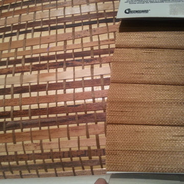 Grasscloth adds dimension to a bedroom