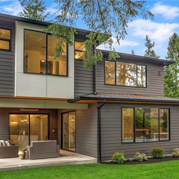 Timeless Exterior Cedar Siding Design | Kirkland, WA