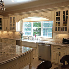 Marble, granite quarite for counters and floors