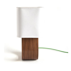 Michigan Left Table Lamp Walnut - Table Lamps