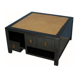 Rattan top coffee table - Coffee Tables