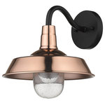 Acclaim - Acclaim Burry 1-LT Copper Wall Light 1732CO - Bring new light to your space, inside or out, with the Burry collection of lighting. Farmhouse in design yet versatile enough to enhance the look of any style of construction and decor. Burry is available in four different finishes.