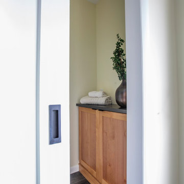 Pocket Door for Linen & Water Closet