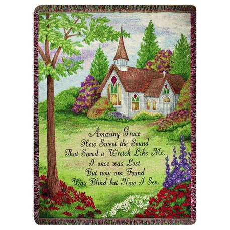 Amazing Grace, 50"x60" Tap Throw