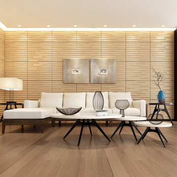 Abstract 3D wave wall art decoration, 3d TV wall wave panel