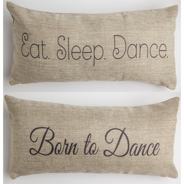 Dance Pillow Cover, Doublesided