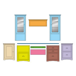 John Home Office Desk System - Desks And Hutches