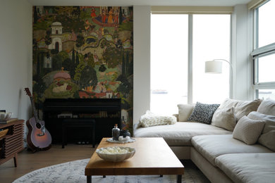 Example of a living room design in San Francisco