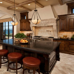 Mediterranean Kitchen Tiles and Stones - Tile