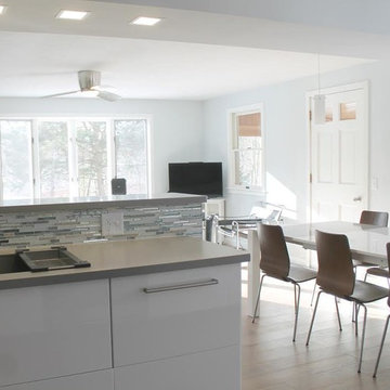 Grey & White Kitchen