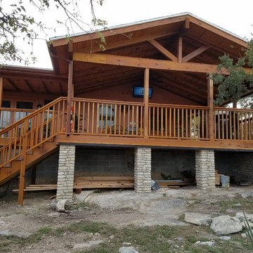 Custom Built Cedar Deck