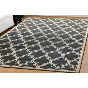 Yazd 2816-510 Area Rug, Blue And Ivory, 2'x7'7" Runner