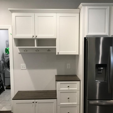 Kitchen Mudroom/Entryway Storage