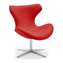Maya Accent Chair | Red - Armchairs And Accent Chairs