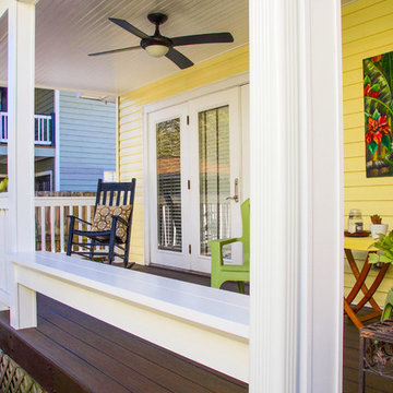 Old Northeast Historic Bungalow Covered Porch