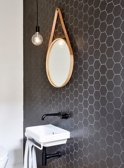 Contemporary Powder Room by Heartly