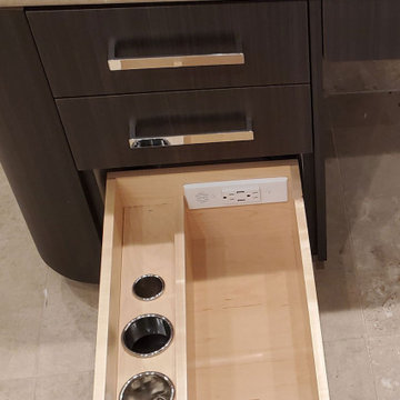 Bathroom Vanity In-Drawer Outlets