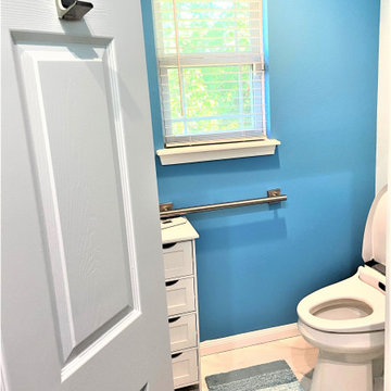 Updated Contemporary Master Bathroom