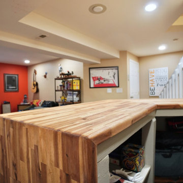 Southwestern Hosting Basement Bar