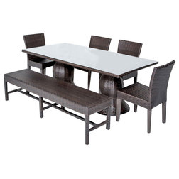 Contemporary Outdoor Dining Sets by Burroughs Hardwoods Inc.