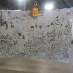 Delicatus Silver Leathered Finish - Kitchen Countertops