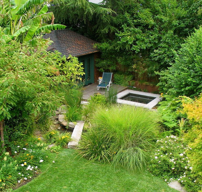 Asiatique Jardin by Garden Architecture