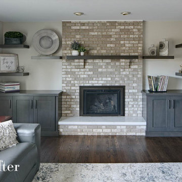 Family Room Makeover – Darien, IL