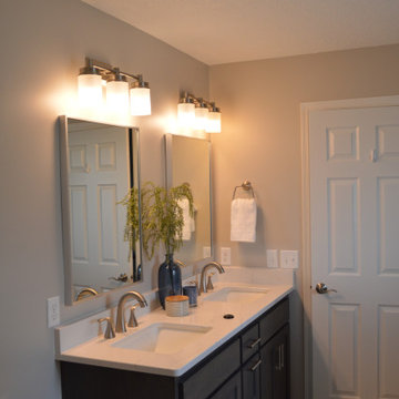 Gleason Farms Owner's Bath with Walk-in Shower