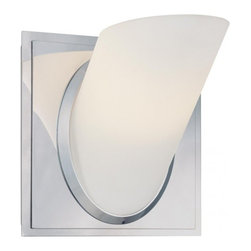 Beautiful 1 Light Bath Vanity by George Kovacs in Chrome Finish - Lighting