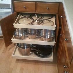 Three or More Pull Out Shelves in a Cabinet - Products